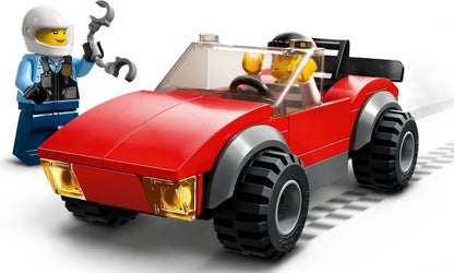 LEGO City - Achtervolging auto op politiemotor - 60392
