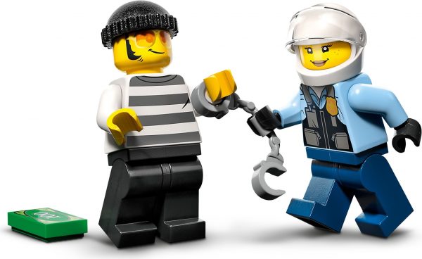 LEGO City - Achtervolging auto op politiemotor - 60392