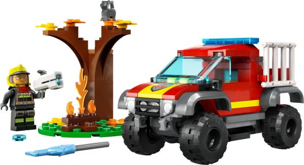 LEGO City - 4x4 Brandweertruck redding - 60393