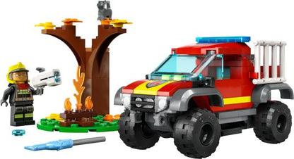 LEGO City - 4x4 Brandweertruck redding - 60393