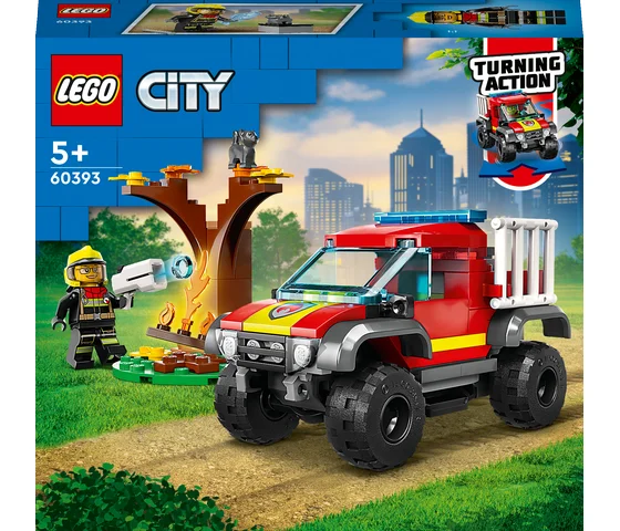 LEGO City - 4x4 Brandweertruck redding - 60393