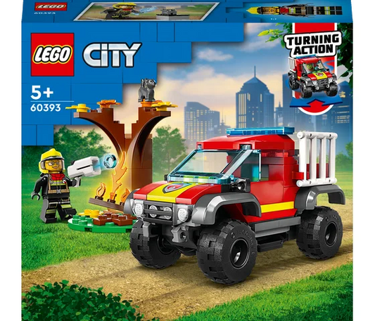 LEGO City - 4x4 Brandweertruck redding - 60393