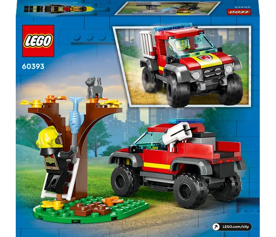 LEGO City - 4x4 Brandweertruck redding - 60393