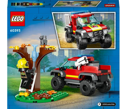LEGO City - 4x4 Brandweertruck redding - 60393