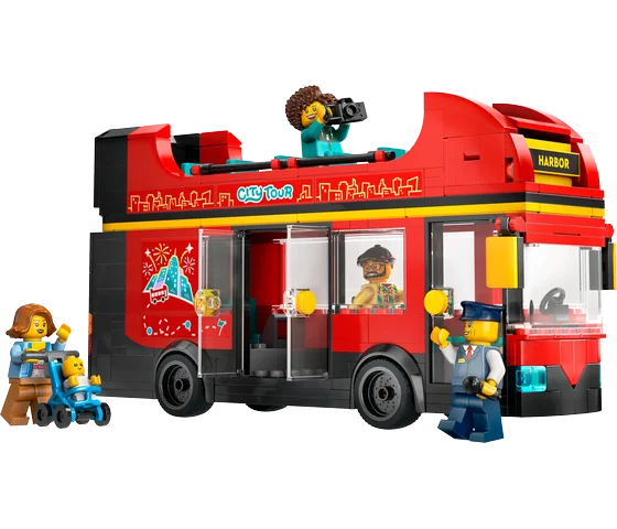 LEGO City - Toeristische rode dubbeldekker - 60407
