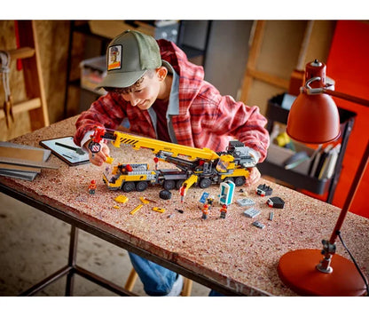 LEGO City - Gele mobiele bouwkraan - 60409