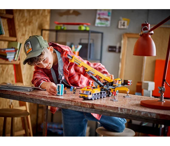 LEGO City - Gele mobiele bouwkraan - 60409