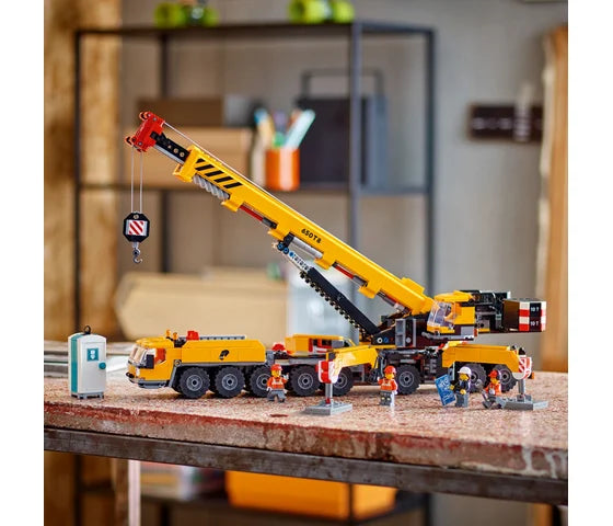 LEGO City - Gele mobiele bouwkraan - 60409