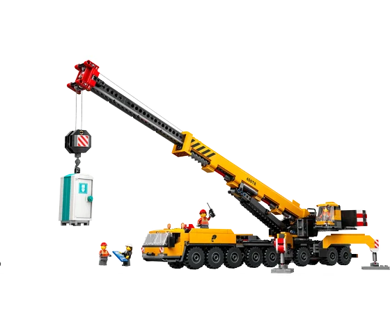 LEGO City - Gele mobiele bouwkraan - 60409