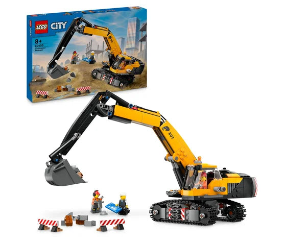 LEGO City - Gele graafmachine - 60420