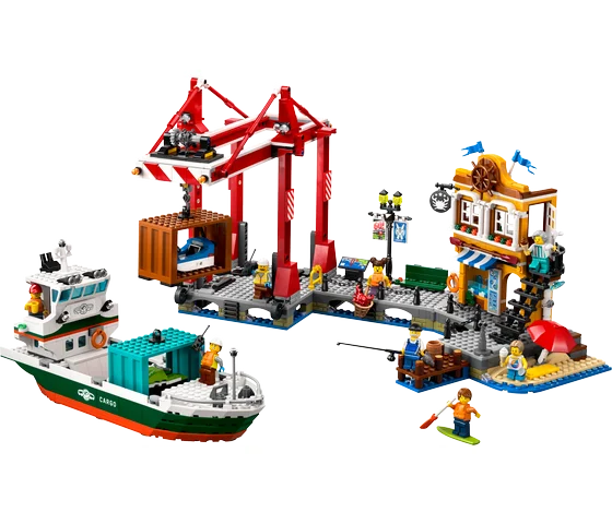 LEGO City - Haven met vrachtschip - 60422