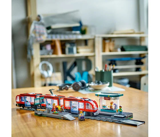 LEGO City - Stadstram en station - 60423