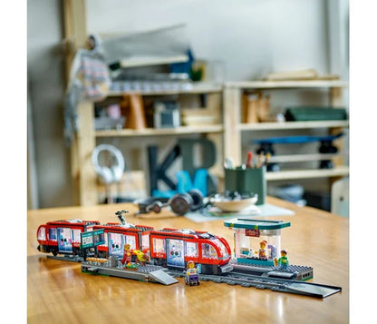 LEGO City - Stadstram en station - 60423