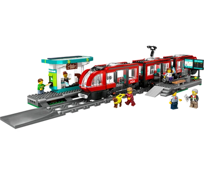 LEGO City - Stadstram en station - 60423