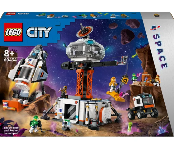 LEGO City - Ruimtebasis en raketlanceringsplatform - 60434