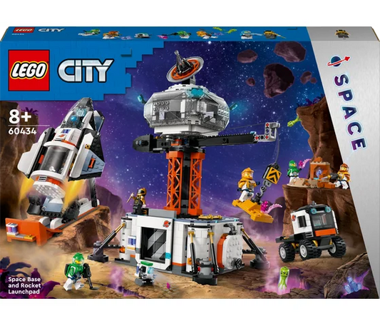 LEGO City - Ruimtebasis en raketlanceringsplatform - 60434