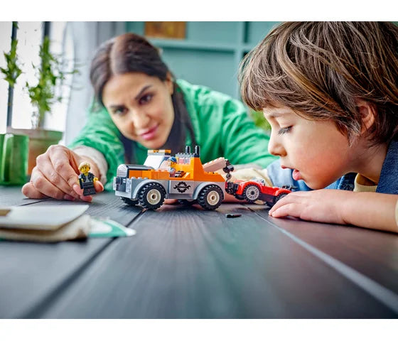 LEGO City - Sleepwagen en sportautoreparatie - 60435