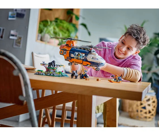 LEGO City - Jungleonderzoekers: helikopter bij de basis - 60437