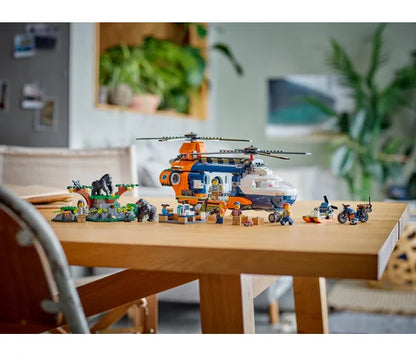 LEGO City - Jungleonderzoekers: helikopter bij de basis - 60437