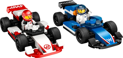 LEGO City - F1® Williams Racing en Haas F1® racewagens - 60464