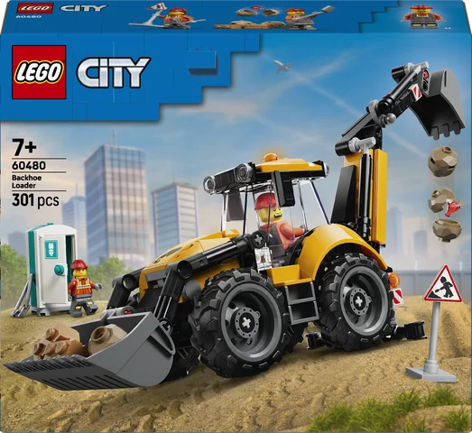 LEGO City - Gele graaflaadmachine - 60480