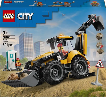 LEGO City - Gele graaflaadmachine - 60480