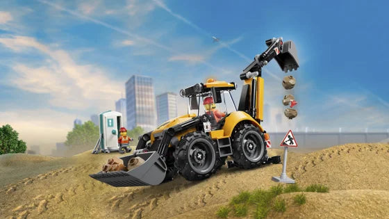 LEGO City - Gele graaflaadmachine - 60480