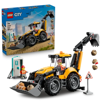 LEGO City - Gele graaflaadmachine - 60480