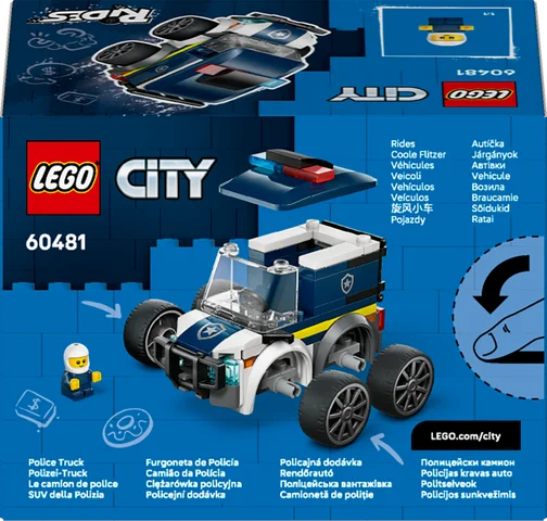 LEGO City - Voertuigen – Politiewagen - 60481