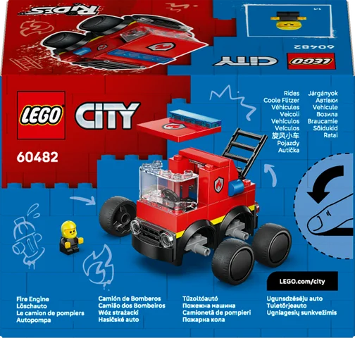 LEGO City - Voertuigen – Brandweerwagen - 60482