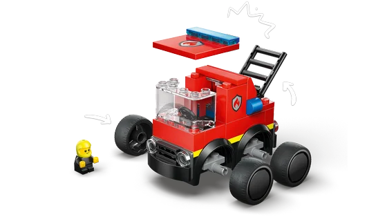 LEGO City - Voertuigen – Brandweerwagen - 60482