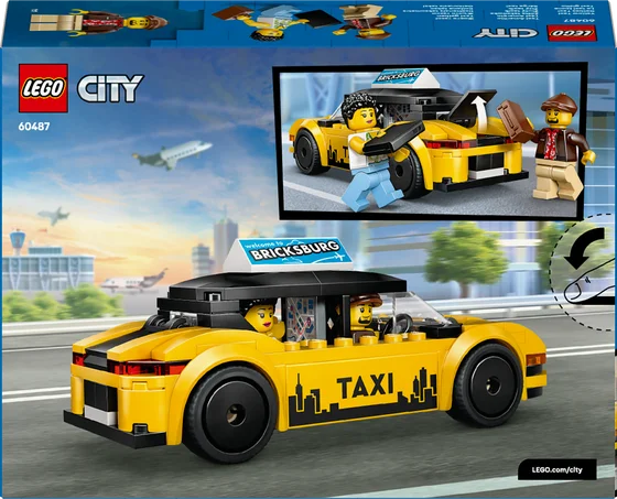 LEGO City - Gele taxi - 60487