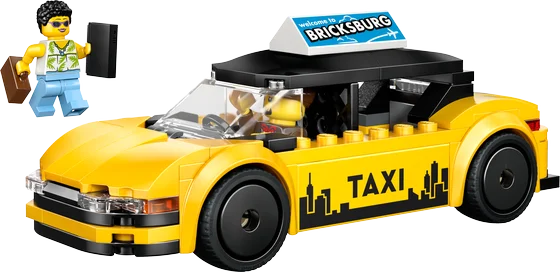 LEGO City - Gele taxi - 60487