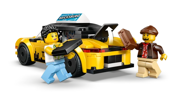 LEGO City - Gele taxi - 60487