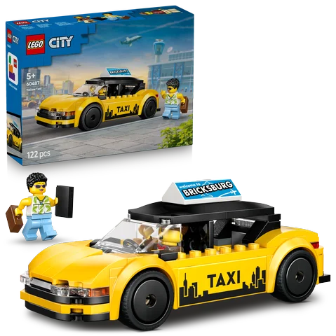 LEGO City - Gele taxi - 60487