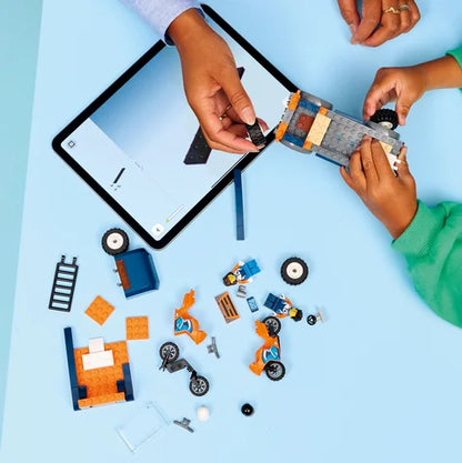 LEGO City - Transportwagen voor motoren - 60491