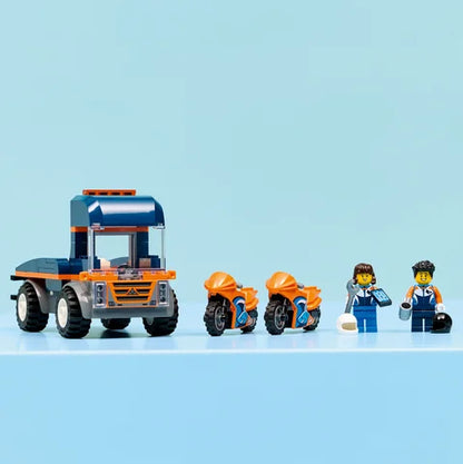 LEGO City - Transportwagen voor motoren - 60491