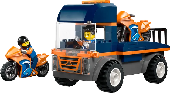LEGO City - Transportwagen voor motoren - 60491