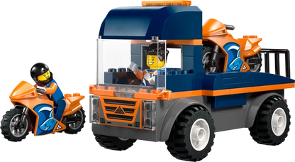 LEGO City - Transportwagen voor motoren - 60491