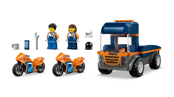 LEGO City - Transportwagen voor motoren - 60491