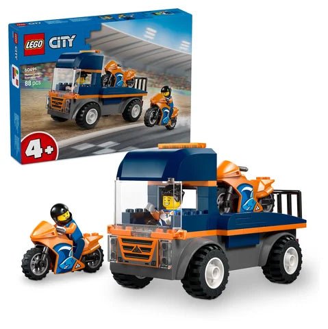 LEGO City - Transportwagen voor motoren - 60491