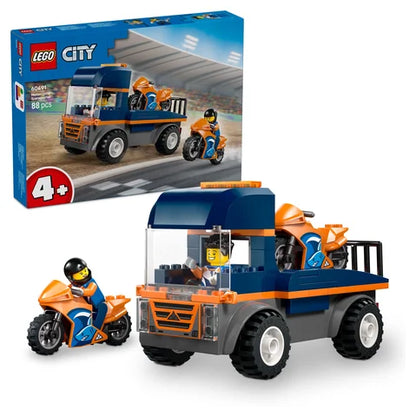 LEGO City - Transportwagen voor motoren - 60491