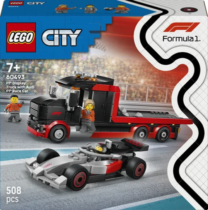 LEGO City - F1® displaytruck met Audi F1® racewagen - 60493