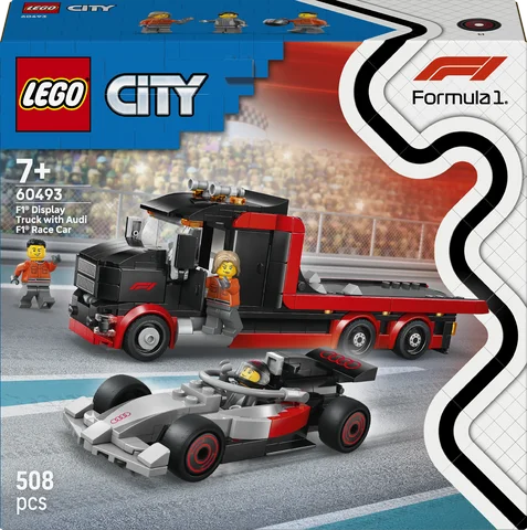 LEGO City - F1® displaytruck met Audi F1® racewagen - 60493