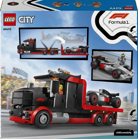 LEGO City - F1® displaytruck met Audi F1® racewagen - 60493