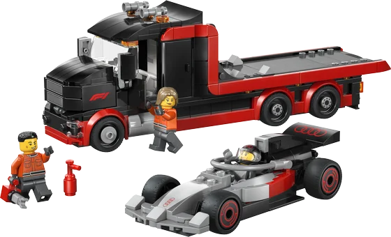 LEGO City - F1® displaytruck met Audi F1® racewagen - 60493