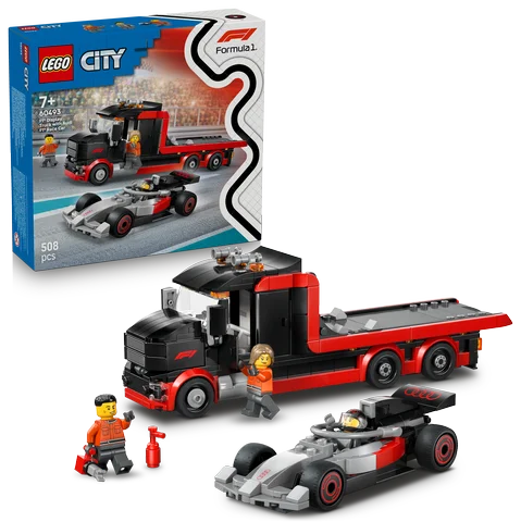 LEGO City - F1® displaytruck met Audi F1® racewagen - 60493