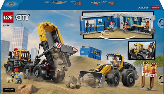LEGO City - Kiepwagen en voorlader - 60494
