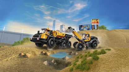 LEGO City - Kiepwagen en voorlader - 60494