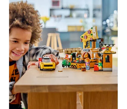 LEGO City - Pizzacentrale met voertuigen - 60496